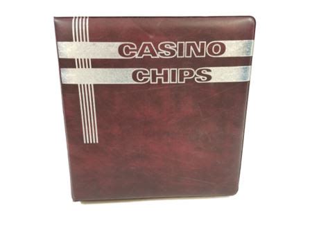 casino chip binder